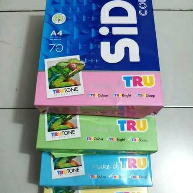 

Kertas A4 70 Gram Sinar Dunia Warna Trutone Nugi
