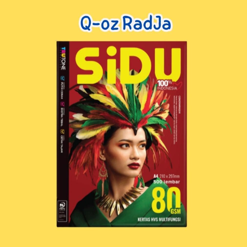 

Kertas HVS A4 80 Gr SIDU Nugi