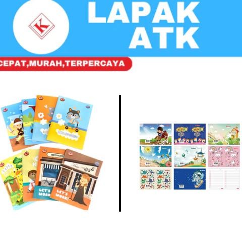 

Buku TULIS 38 MEREK Sidu/Pelna Per Pak (10 Buku) +" Nugi