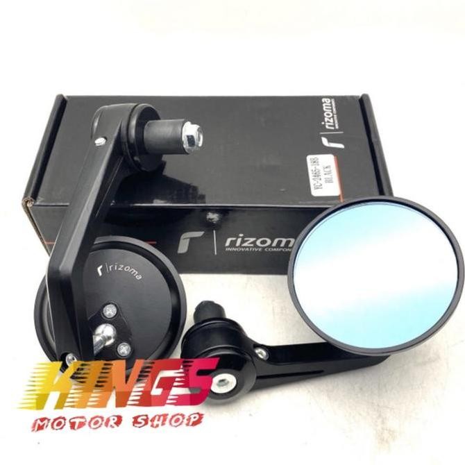 Spion Bar End Spion Jalu Rizoma Retro Classic untuk Royal Enfield