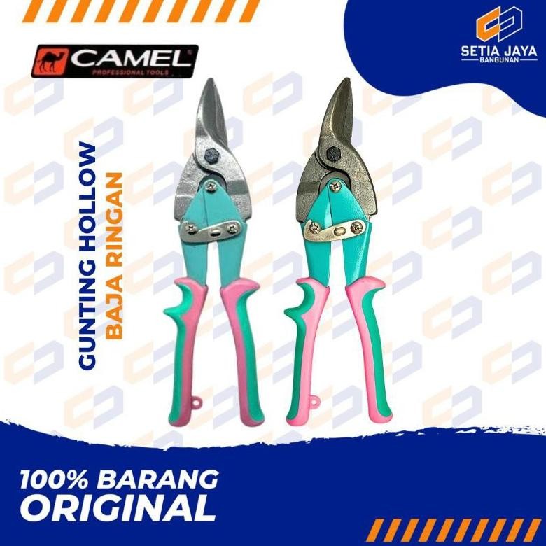 Gunting Hollow / Holo / Baja Ringan / Reng / Seng Camel 10 Inch Nugi
