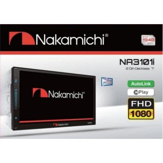 Head Unit TV Mobil Double Din Audiobank 6,95 Inch