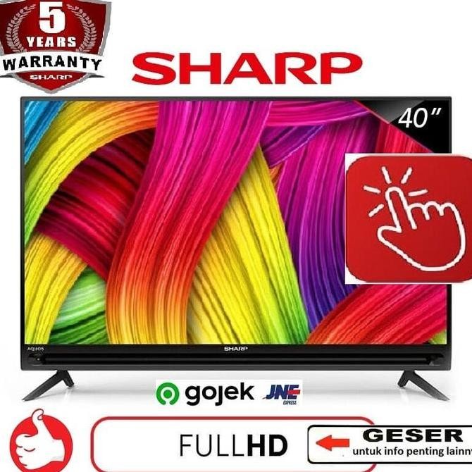 Led TV Sharp AQUOS 40 Inch LC-40SA5100 USB Movie -free BREKET- Full HD