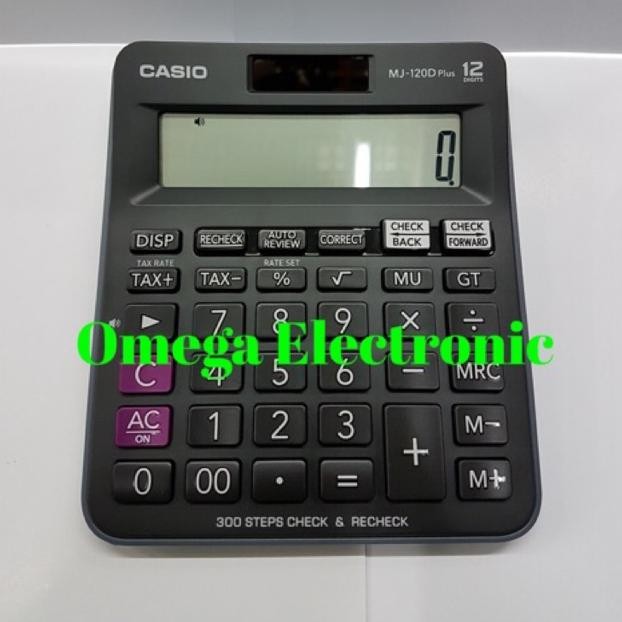 

Casio Desktop MJ-120D Plus - Kalkulator Meja Office check correct MJ 120D Plus Nugi