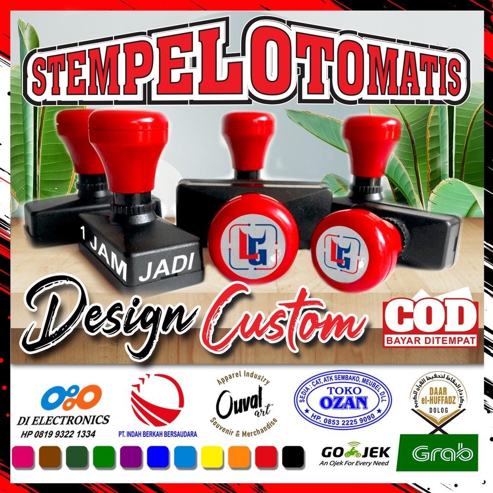 

Stempel, Stempel logo, Stempel Nama, Stempel Toko Design Custom Nugi