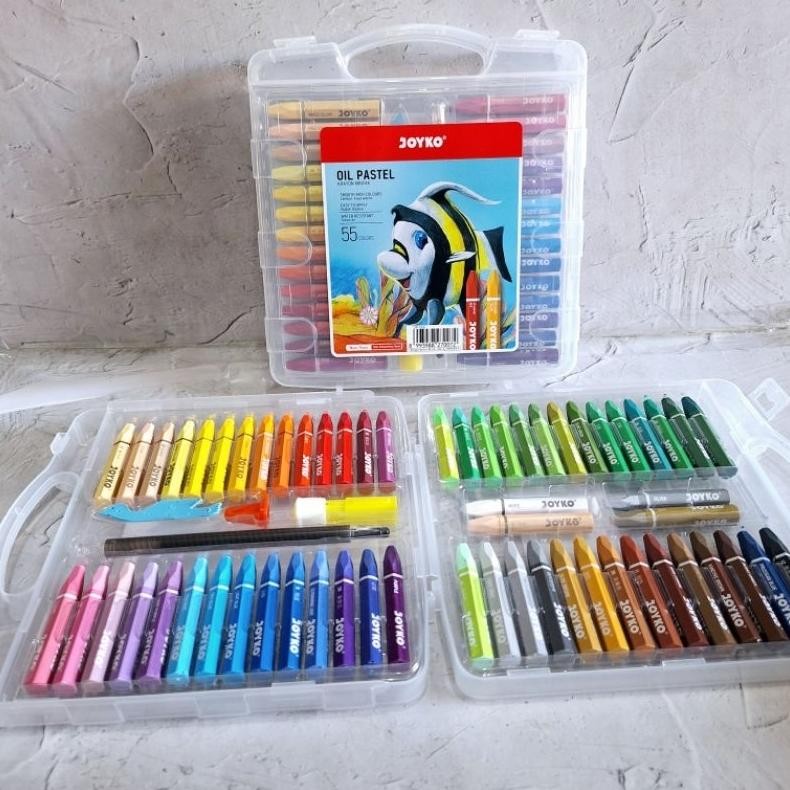 

(1pcs) Crayon Joyko 55 Warna Nugi