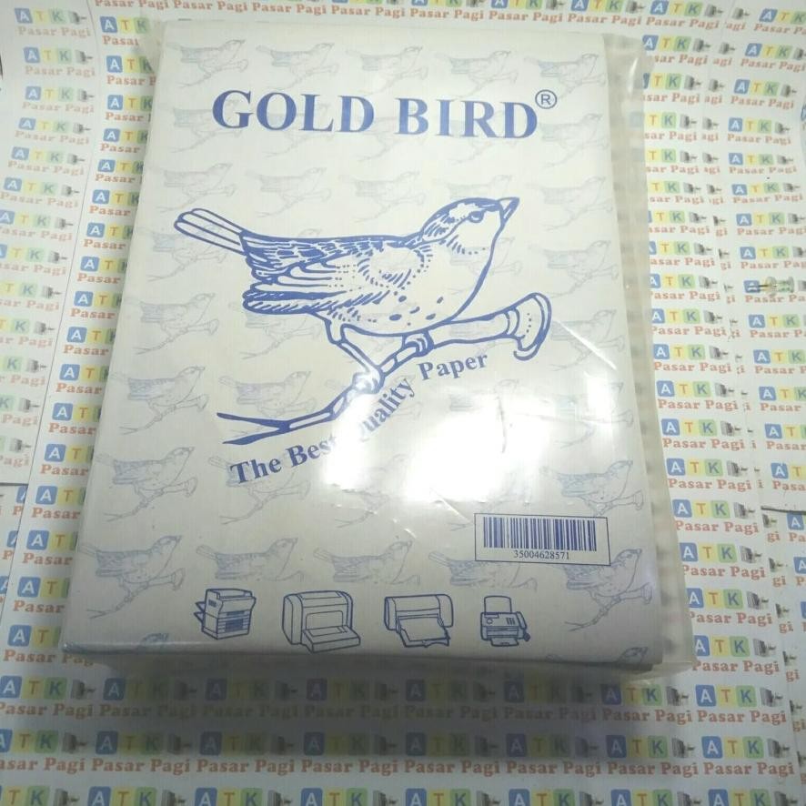 

Gold Bird Kertas Buram A4 Isi 500 Lembar (1 RIM) / Kertas Koran A4 500 Lembar / Kertas Flipchart Per Rim Nugi