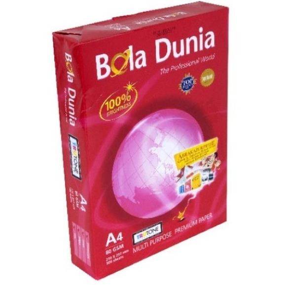 

Termurah !! Kertas Fotocopy Print HVS A4 80 gr Bola Dunia / Rim Nugi