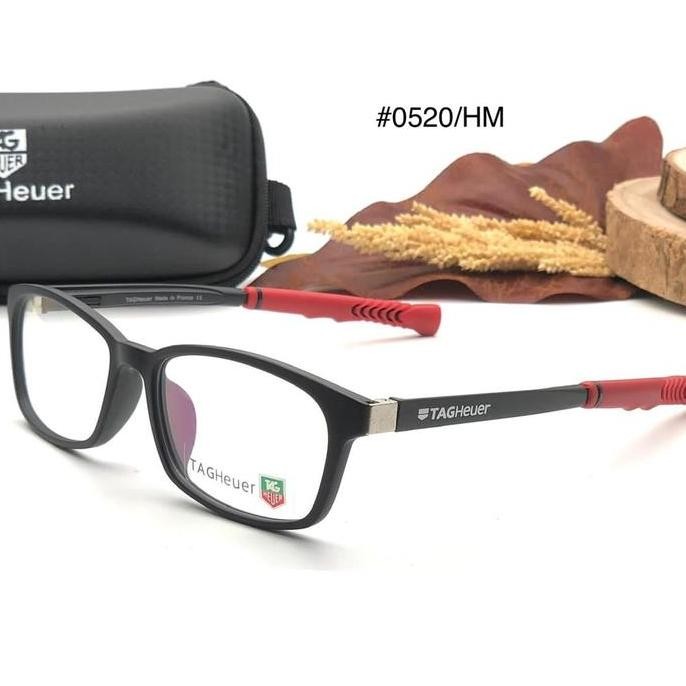 Baru Frame Kacamata Sport Tag Heuer Magnet Model 0520 Pria Wanita Fashion