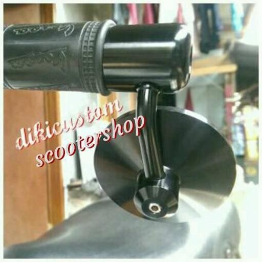 spion bar end mirror vespa new sprint/primavera