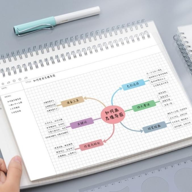 

Buku Notebook Cornell Mind Map FREE PENGGARIS Buku Tulis Catatan Sekolah Kuliah Agenda Nugi