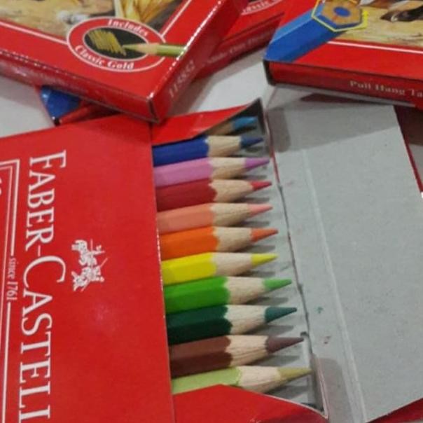 

Pensil Warna Faber Castell 12 W Panjang Nugi