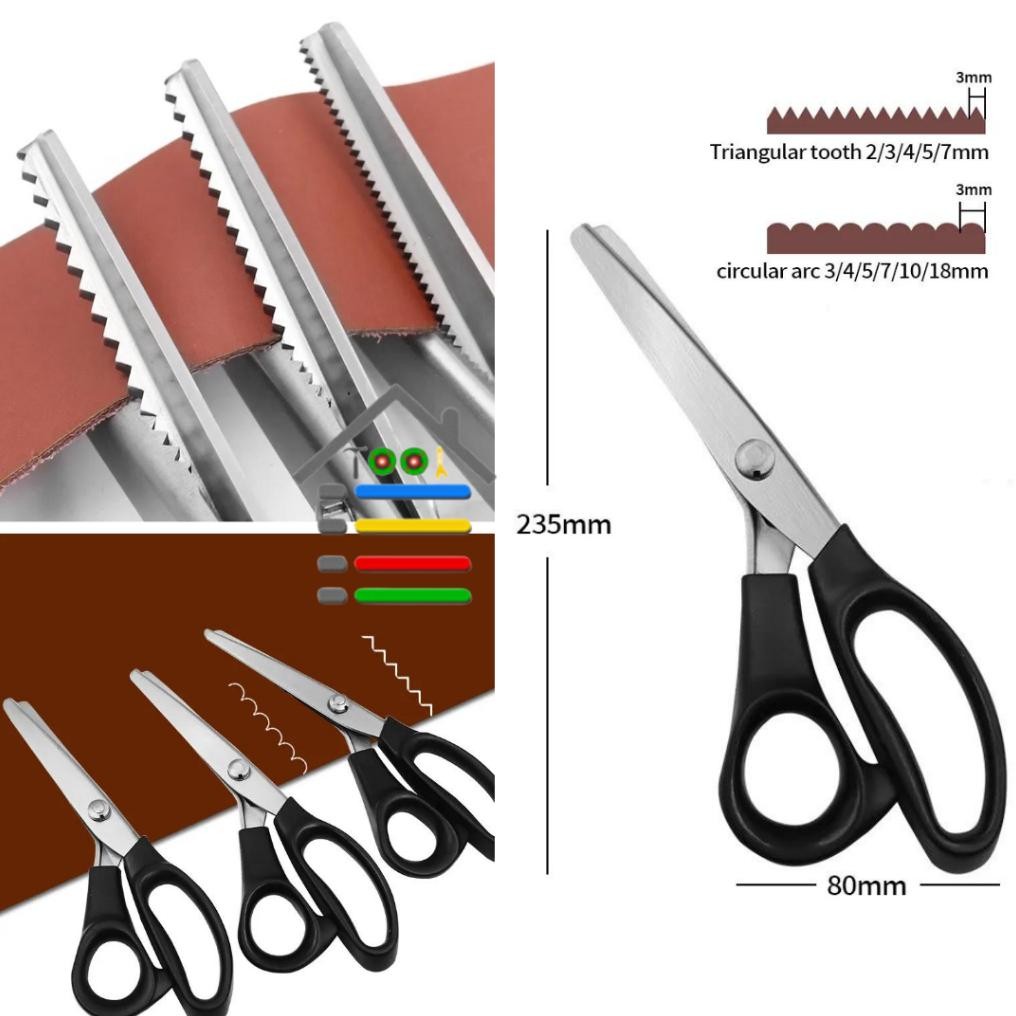 

GUNTING KAIN KERTAS MODEL ZIGZAG / GELOMBANG 3/5/7 MM Nugi
