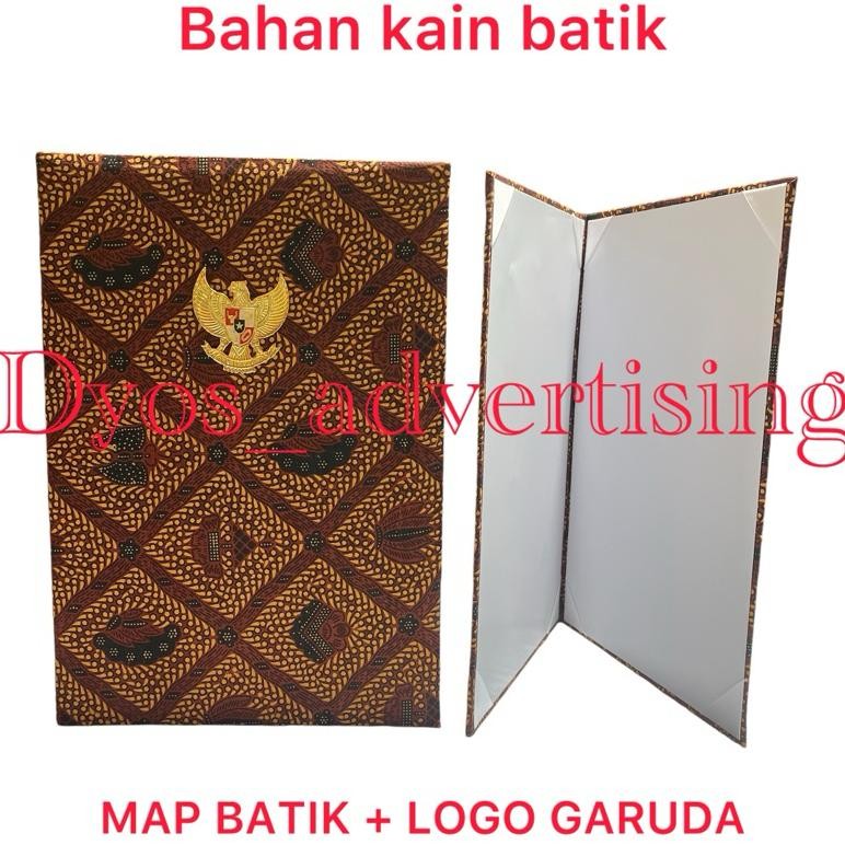 

Map batik map upacara map kantor pakai logo (coating garuda) Nugi