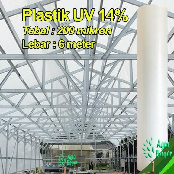 Plastik UV Lebar 6 meter, Plastik UV eceran Nugi