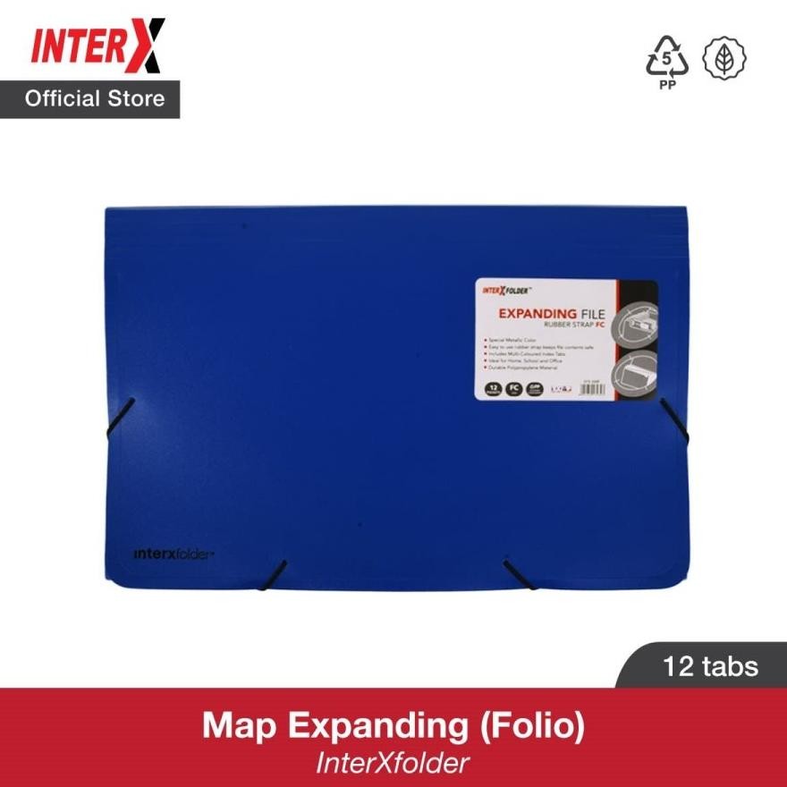 

MAP Expanding File Tali FOLIO F4 InterX ++ Nugi