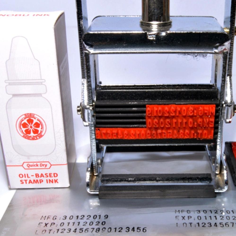 

Mesin Coding Stempel Cetak Kemasan Expired Date, Tanggal, Kode - Nobu Ink Printer Permanen Nugi