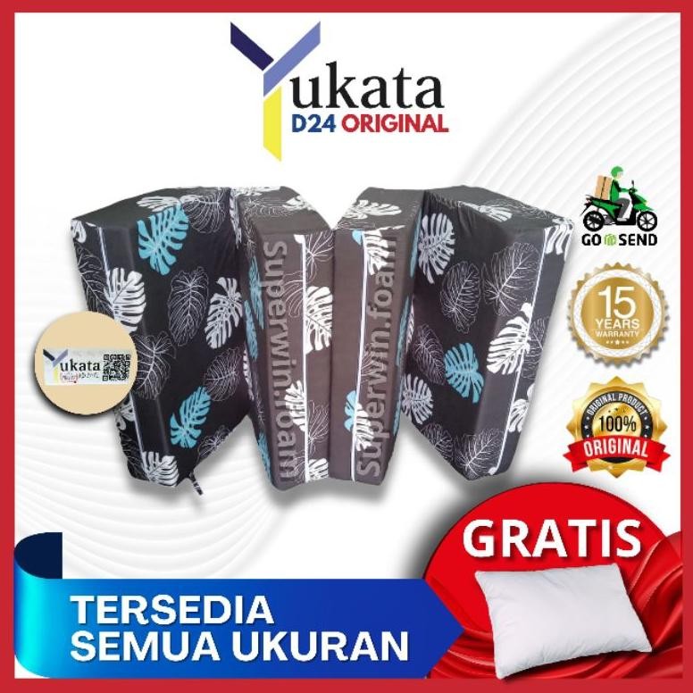 Kasur Lipat Inoac Yukata D24 tebal 5-30cm ANTI KEMPES KASUR INOAC KASUR BUSA INOAC Superwin.Foam AST