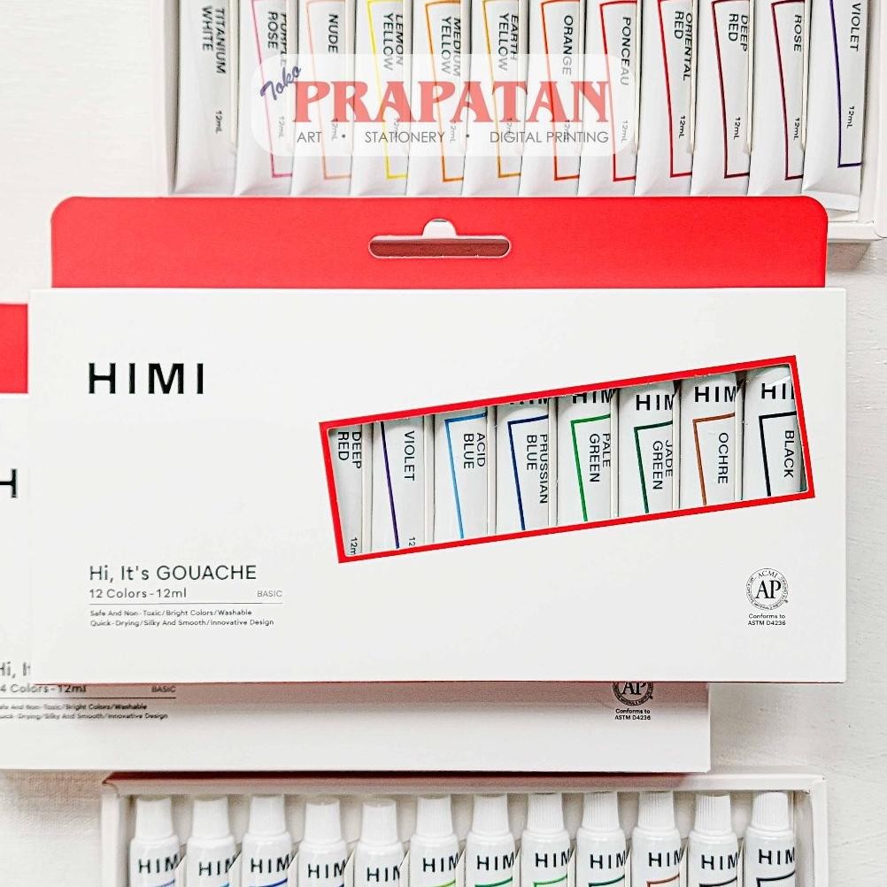 

Miya Himi Gouache Tube Set 12ml | Cat Gouache Nugi