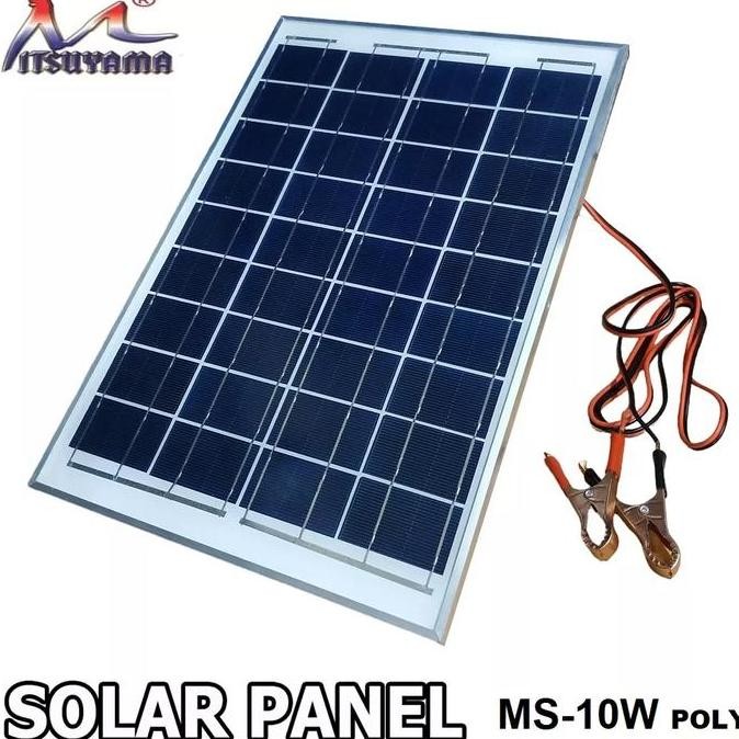 Solar Panel 10W Papan Tenaga Surya Charger Baterai Hp Powerbank Cell
