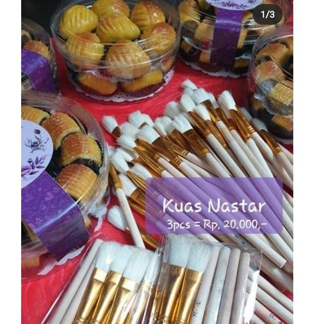 

Kuas Nastar isi 3 / kuas oles Nastar Nugi