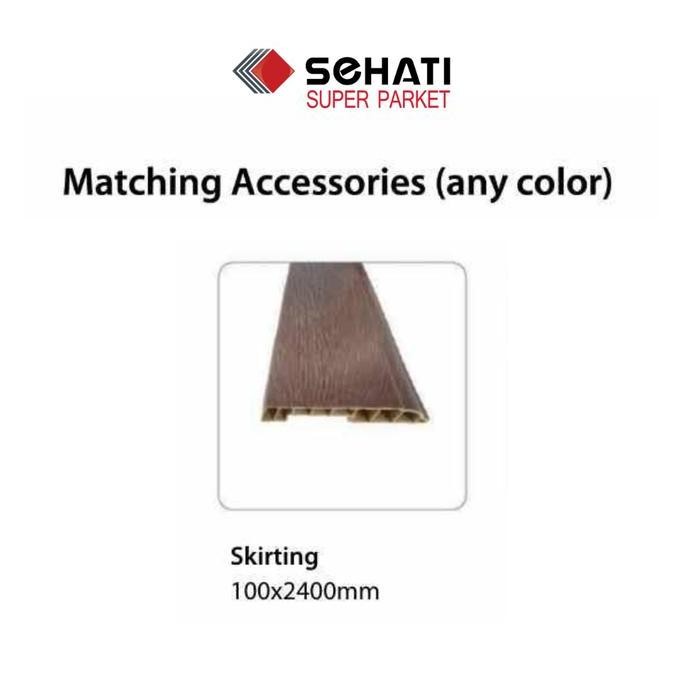 Sehati Super Parket Plint Skirting 10X240