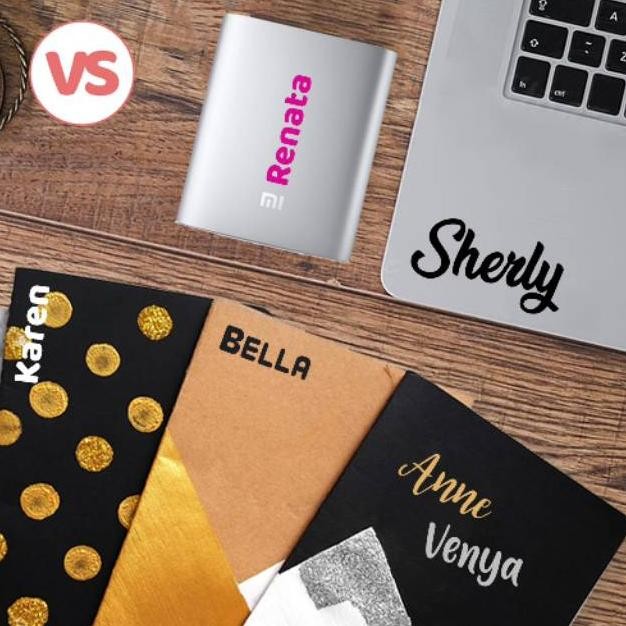 

Label Sticker Nama Anti Air | Stiker Nama | Custom Sticker Stiker Nugi