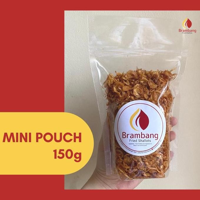 

Diskon! BRAMBANG Bawang Goreng Premium Mini Pouch 150g - Renyah Gurih