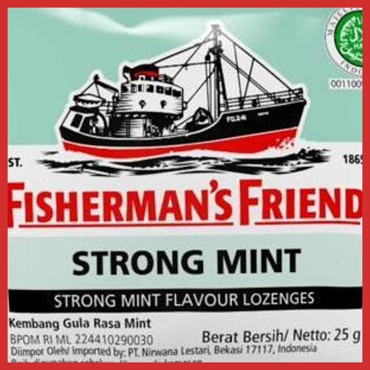 

AJMALL FISHERMAN'S FRIEND LOZENGES PERMEN PELEGA TENGGOROKAN SUGAR FREE PRIVASI AMAN