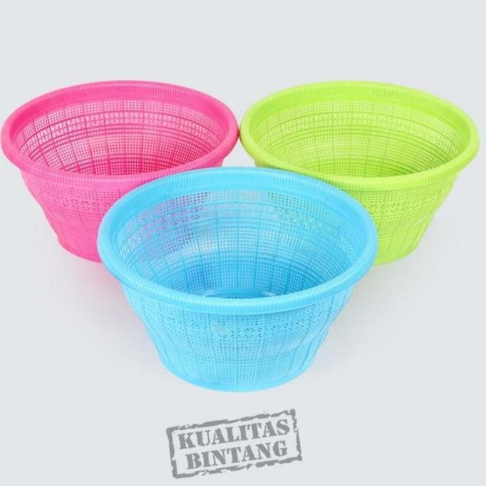 Keranjang Serbaguna Bakul Green Leaf 53 Cm| Bakul Cengkeh | Keranjang Bulat | Bakul Jumbo