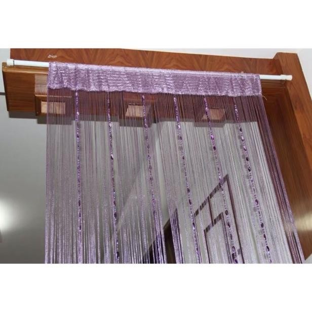 Update Tirai pintu mute kuaci/ tirai benang pintu/ tirai dekorasi/ tirai pembatas ruangan/ tirai pin