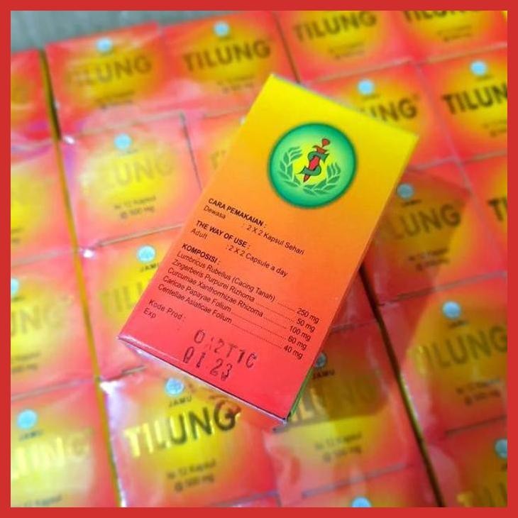 AJMALL GROSIR TIPES KAPSUL CACING TILUNG KAPSUL SIAP KIRIM