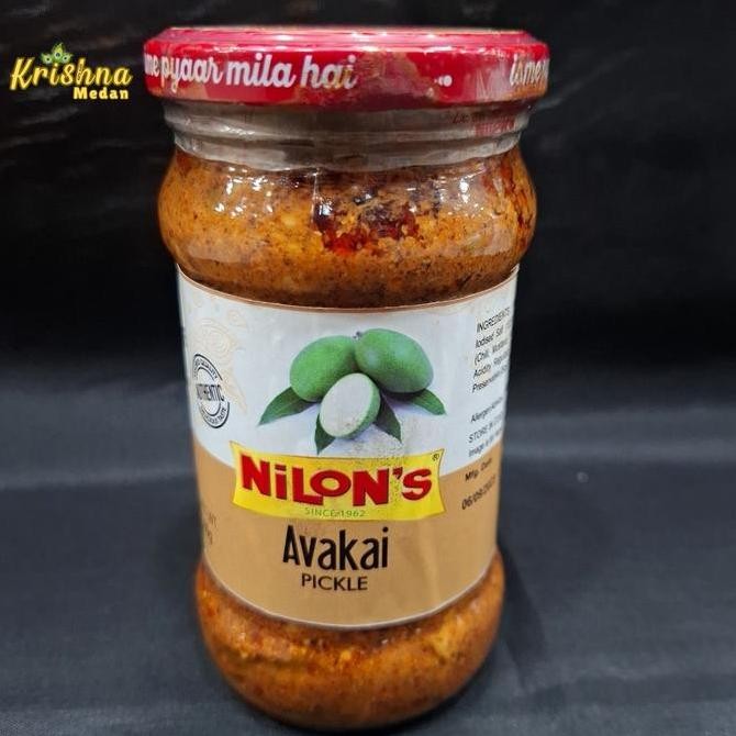 

/////] Nilon's Avakai Pickle | Acar Mangga 300gr