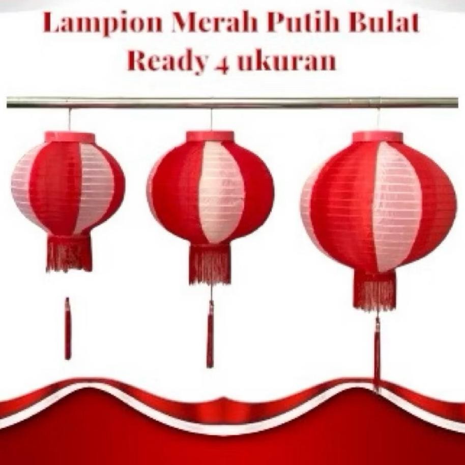 Lampion Merah Putih 17 Agustus Bulatdekorasi 17 Agustus Hut Kemerdekaan Lampion 17 Agustus