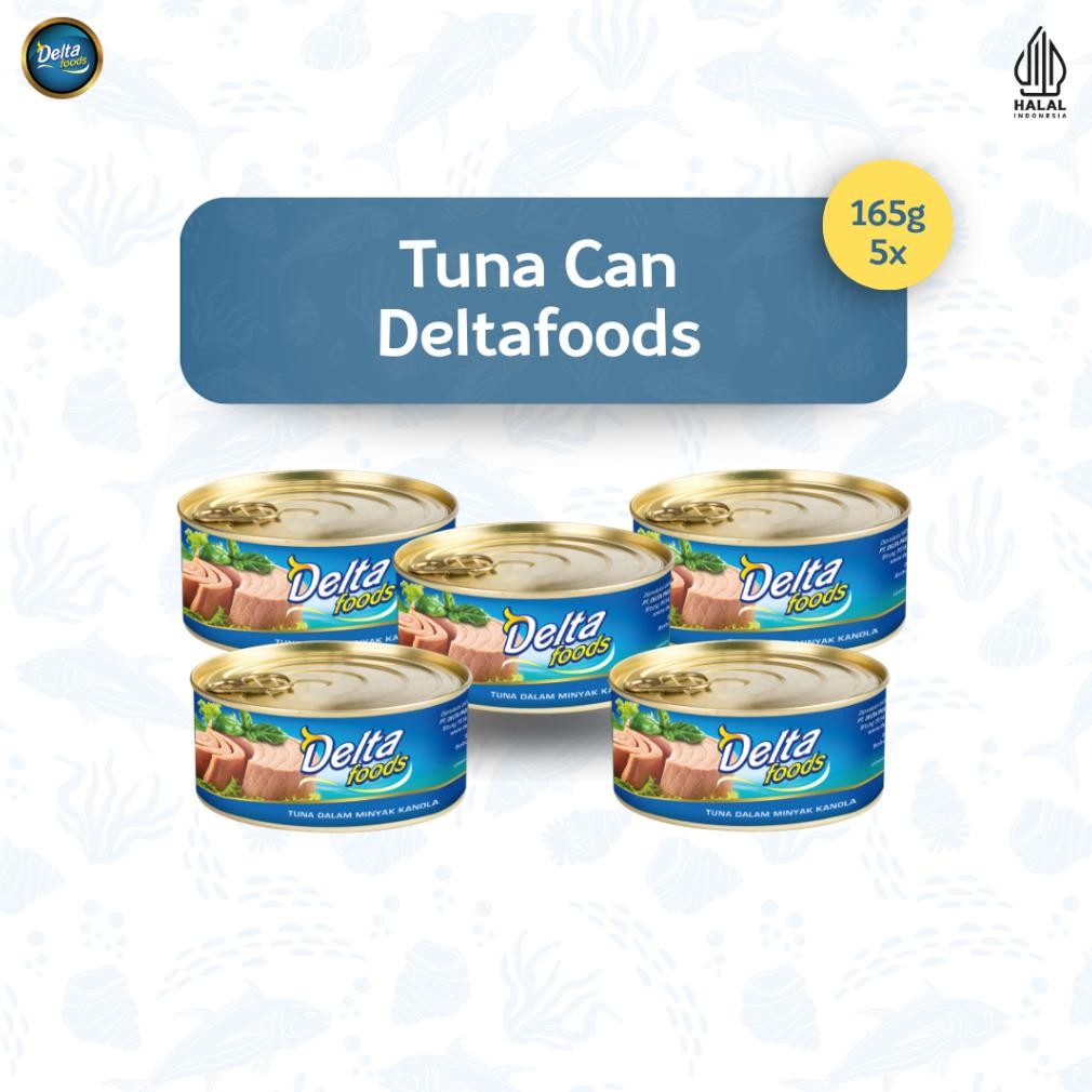 

NO_MORE Deltafoods - Ikan Tuna Dengan Minyak Kanola DeltaFoods Bundling 5