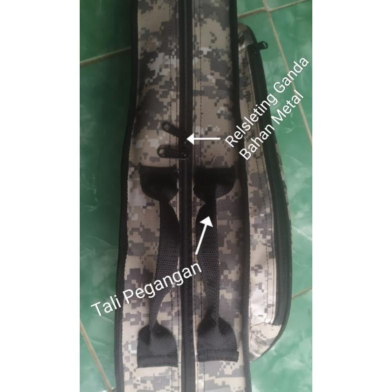 Tas Joran Pancing HardCase 150cm ( mangkuk )