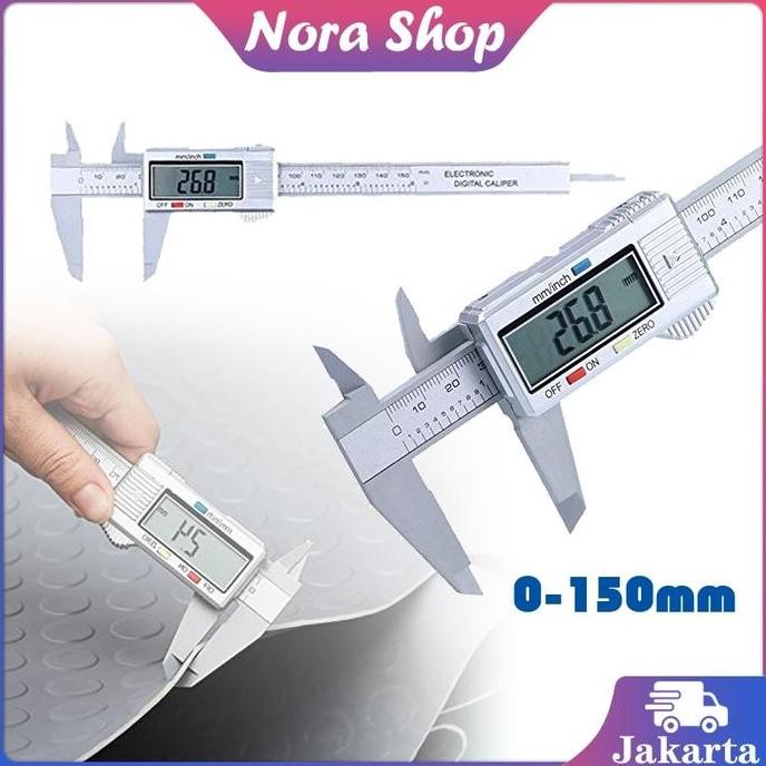 Promo Jangka Sorong Digital Tekiro Caliper Vernier Caliper Jangka Sorong Stainless Caliper Digital C