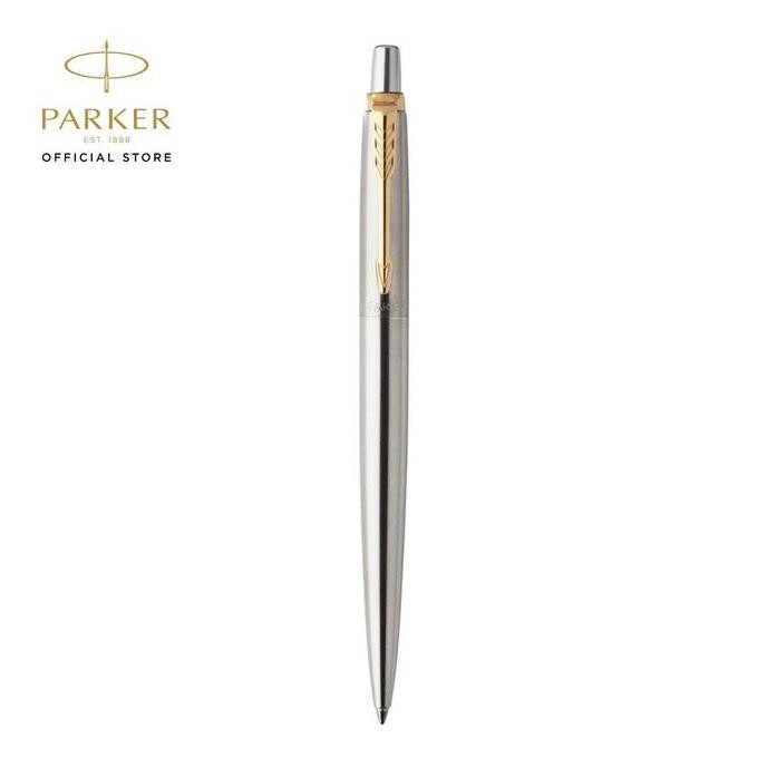 

Parker Jotter Stainless Steel Gold Trim Ballpoint