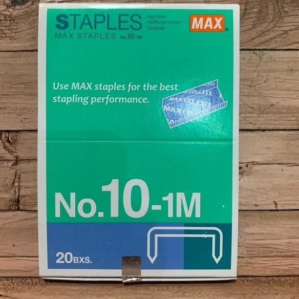 

Isi Staples Max No 10 1 Pak 20 Box