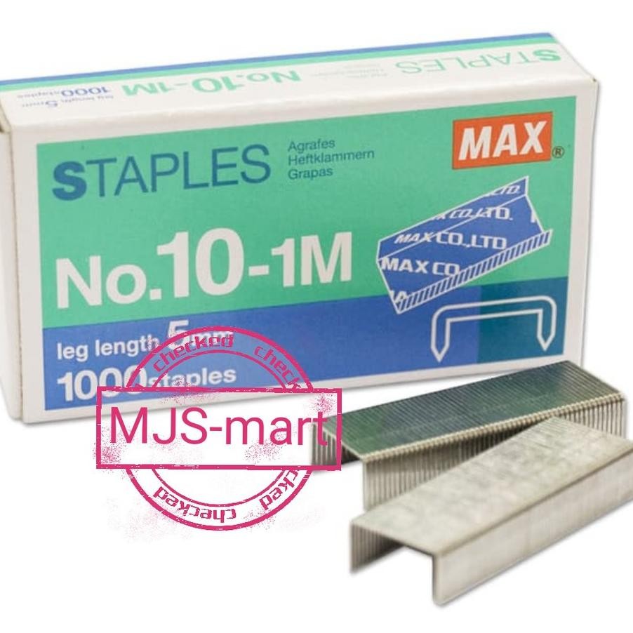 

Isi Staples Max No.10