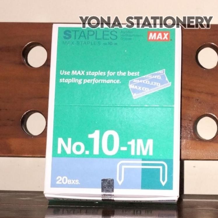 

Isi Staples Max No.101M 1 Pak 20 Kotak Kecil