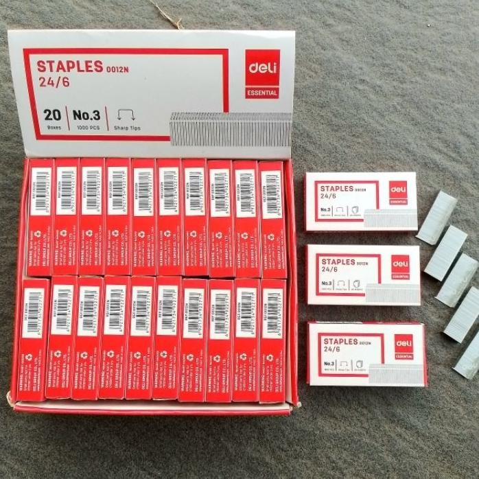 

Isi Staples Deli No.3 246 Pak