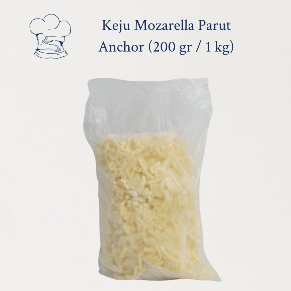 

Keju Mozzarella Anchor Shredded 250Gr 1Kg