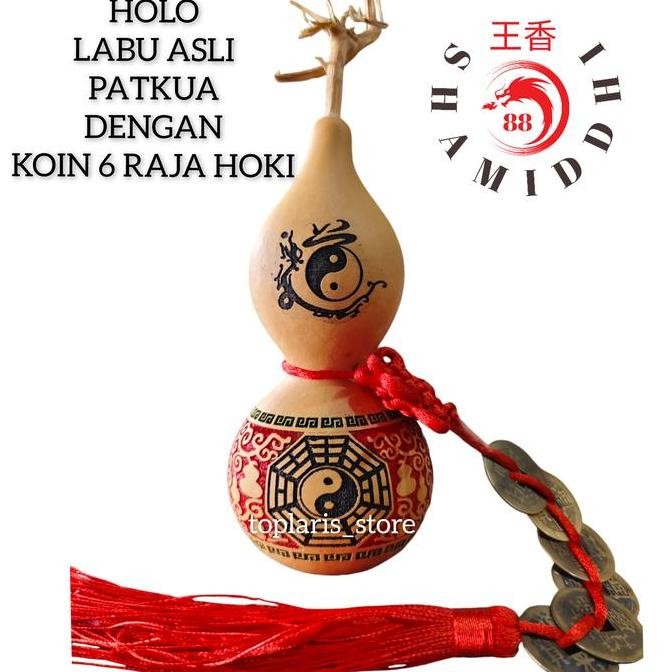 

labu asli holo wu lou fengshui jumbo polos stok terbatas