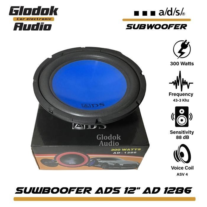 ADS AD-122-OR Subwoofer 12 inch Berkualitas Terbaru