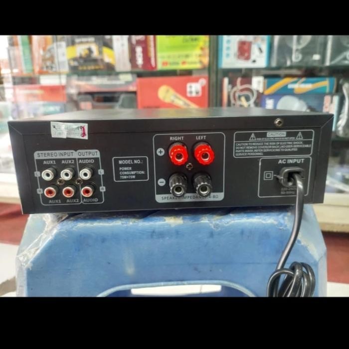 Ampli Sansui KA 1699B USBMP3 Bluetooth Ada Input Mic Utk Karoeke Terbaru