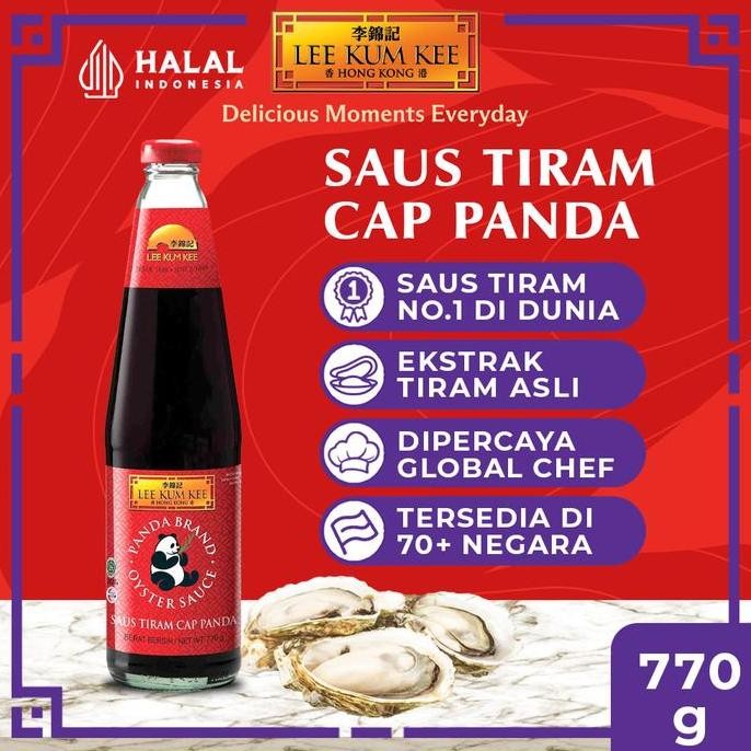 

Promo LEE KUM KEE Oyster Sauce Panda 770gr Saus Tiram Premium Botol Besar