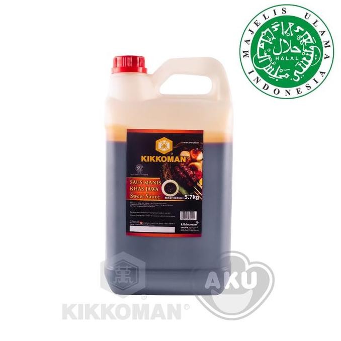 

Promo Kikkoman Sweet Soy Sauce 5.7Kg - Kecap Manis Jawa Halal Jerigen