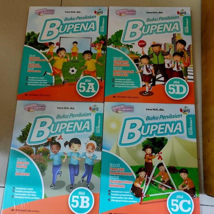 Baru Paket Bupena Sd Kelas 5 A,B,C,D
