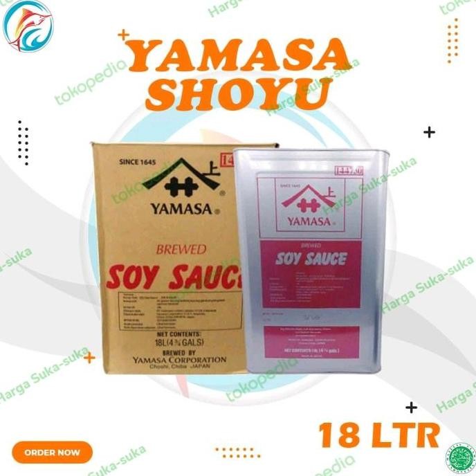 

Promo Yamasa Shoyu 18 Liter | Kecap Asin Jepang Premium untuk Restoran
